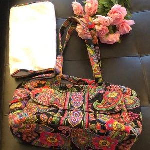 FINAL PRICE Vera Bradley Diaper Bag Symphony Hue
